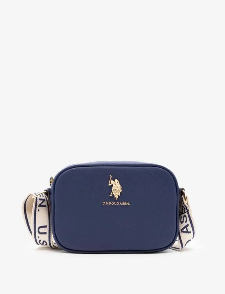 Сумка кроссбоді US Polo Assn з логотипом 1159828003 (Синій One size)