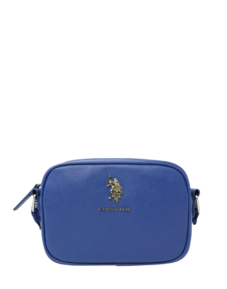 Сумка кроссбоді US Polo Assn з логотипом 1159839976 (Синій One size)