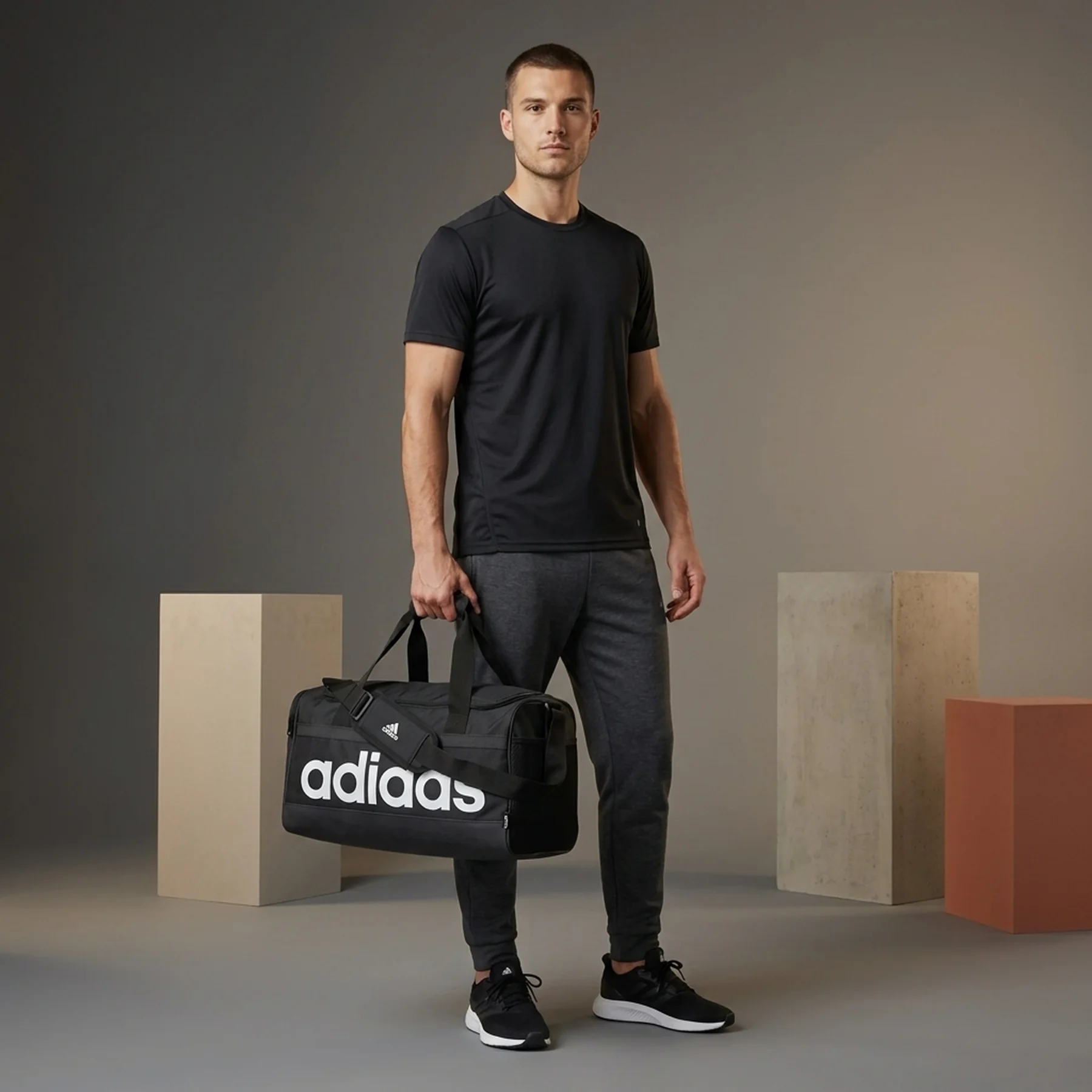 Сумка LINEAR DUFFEL M HT4743 Adidas NS Чорний