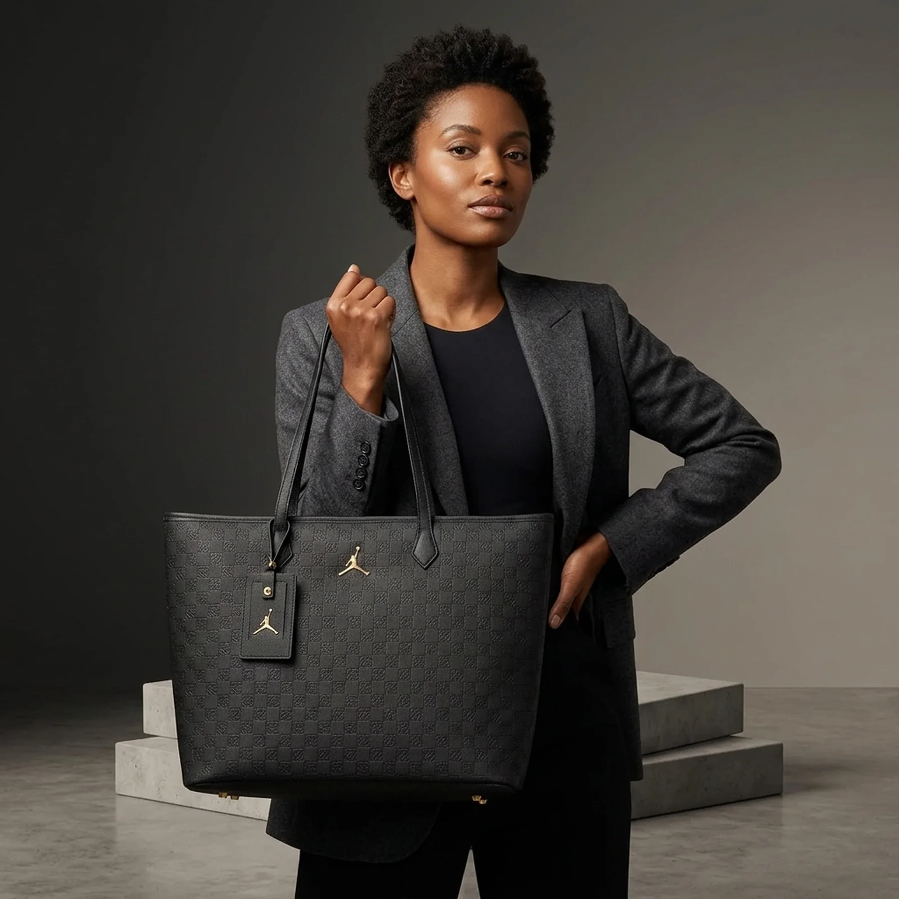 Сумка на плече Jordan Monogram Tote Bag (LM0990-K5X)