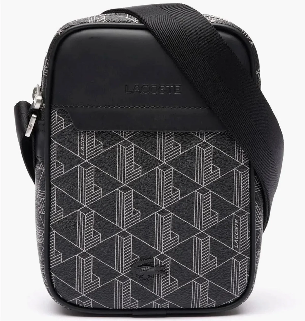 Lacoste Monogram Bag Black