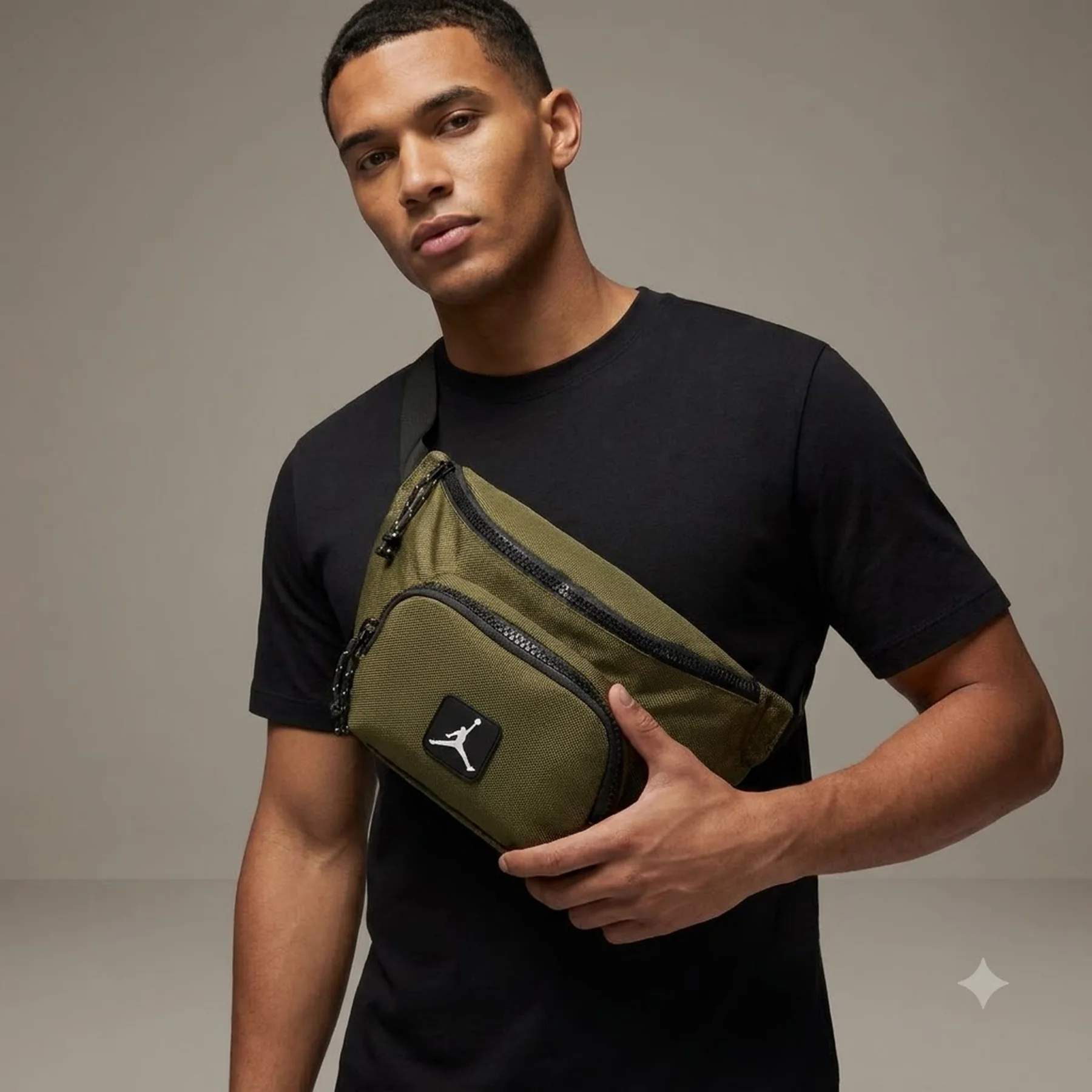 Сумка на пояс Jordan Rise Cross Olive (MA0887-E6F)