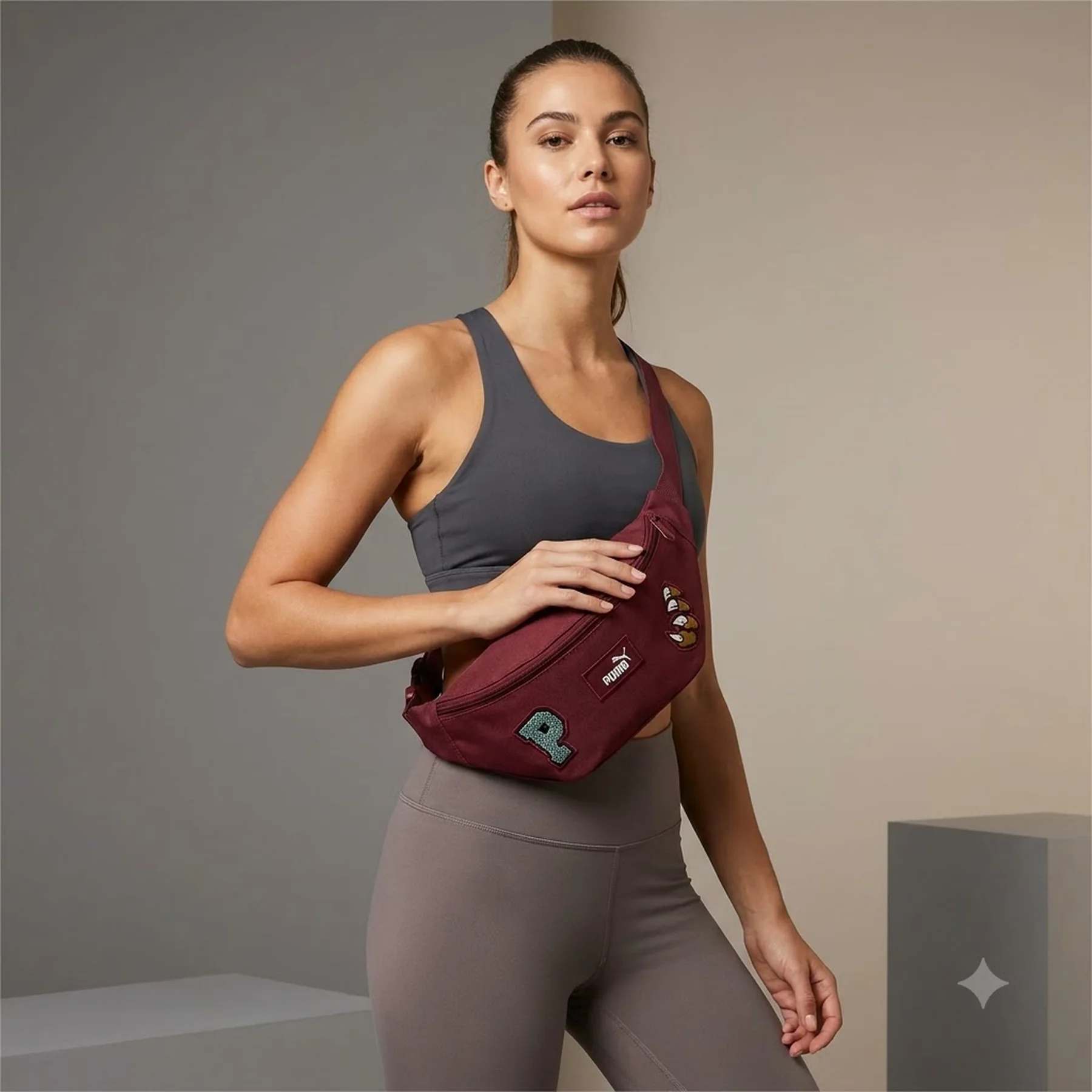 Сумка на пояс Puma Phase Patch Waist Bag Bordo (091731-20)