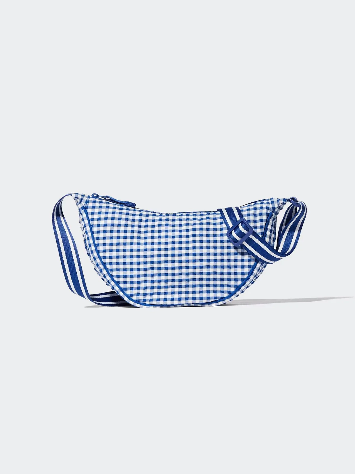 Сумка напівкругла UNIQLO через плече 1159838860 (Синій One size)