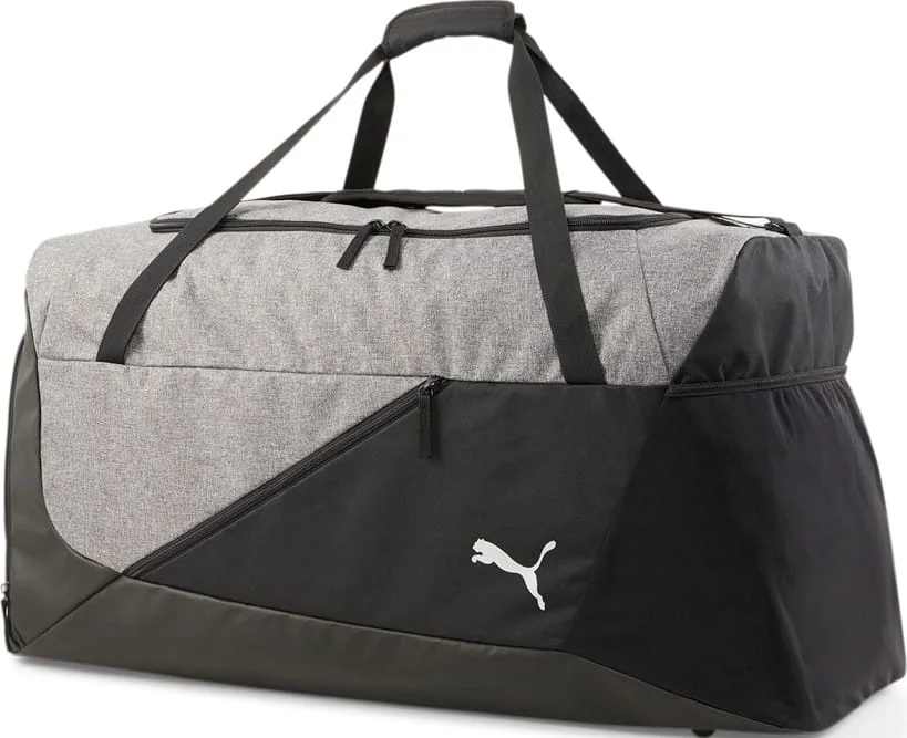 Сумка Puma teamFINAL Teambag L 82L сірий, чорний 78 x 33 x 32 см (078940-01)
