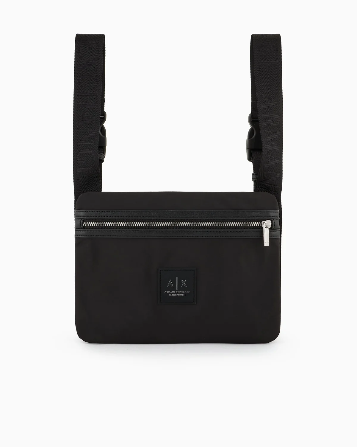 Сумка рюкзак Armani Exchange з логотипом 1159834166 (Чорний One size)