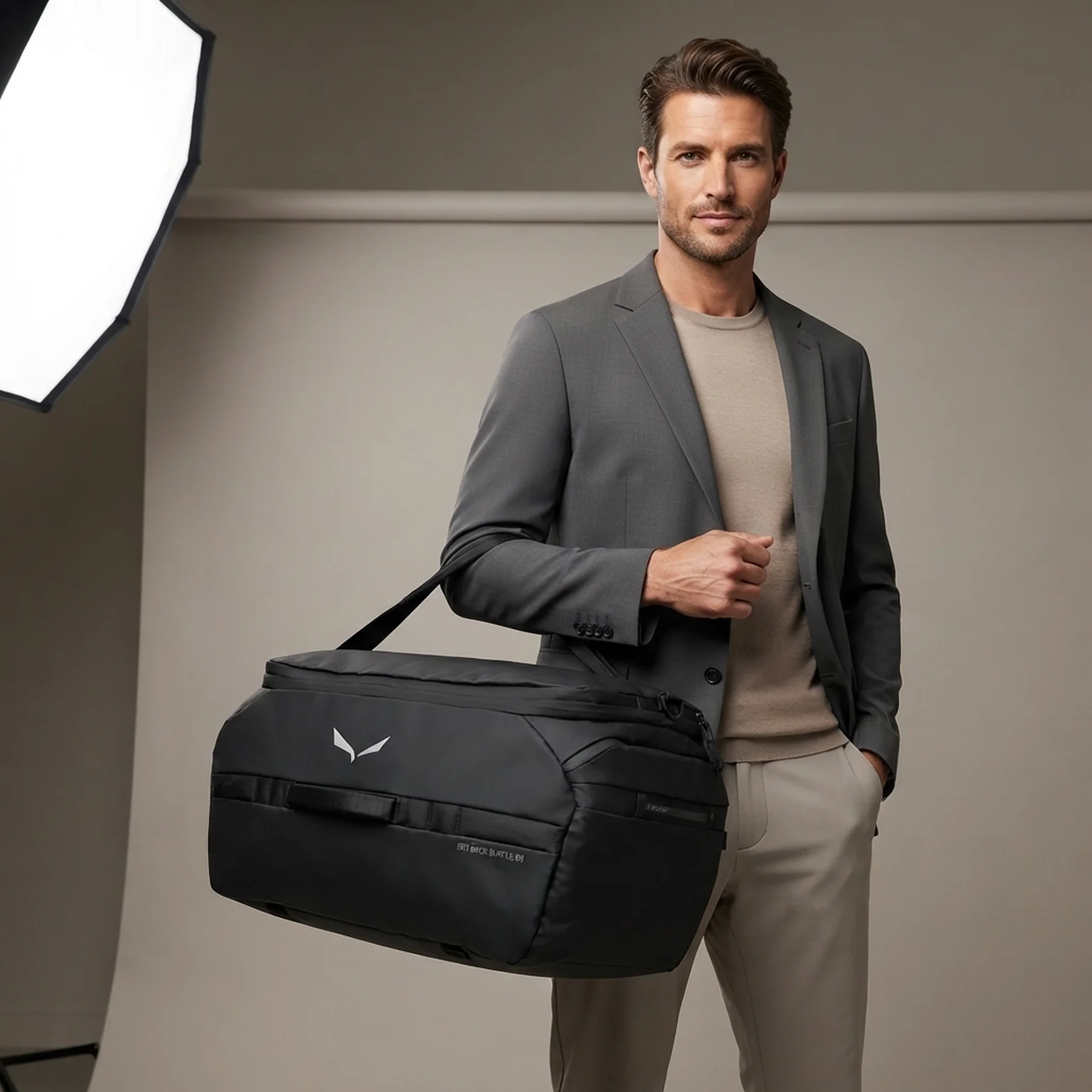 Сумка Salewa ULTRALIGHT DUFFLE 28L 1421 0910 - UNI - чорний