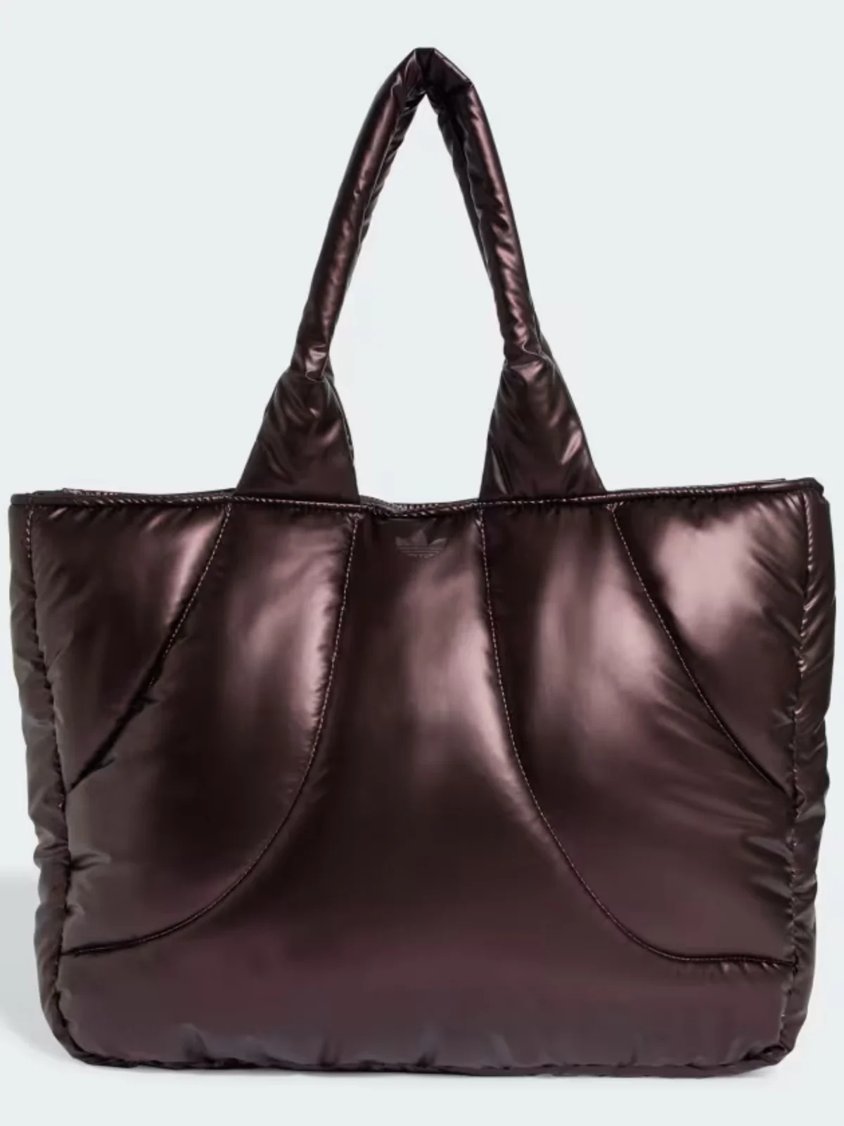 Сумка шопер Adidas Shopper Metallic Bag з логотипом спортивна 1159823380 (Бордовий One Size)