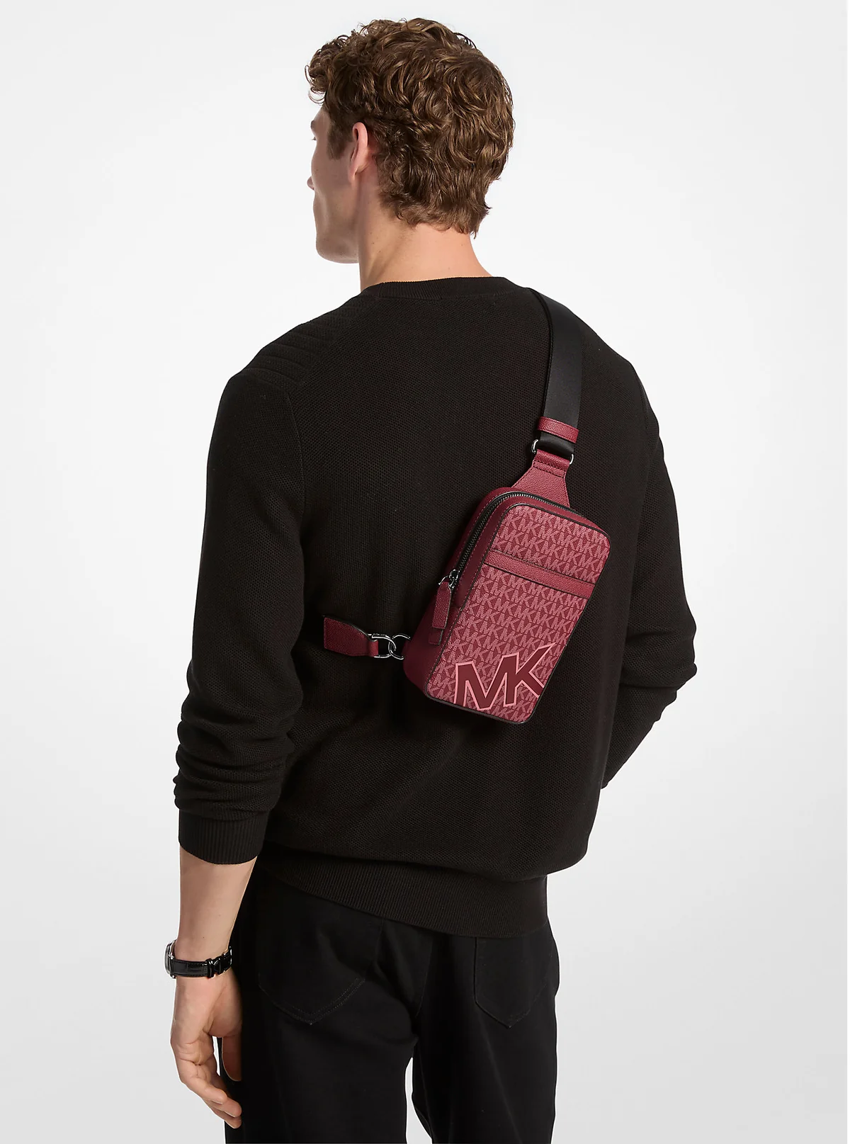 Сумка слінг Cooper Michael Kors з логотипом 1159859211 Червоний