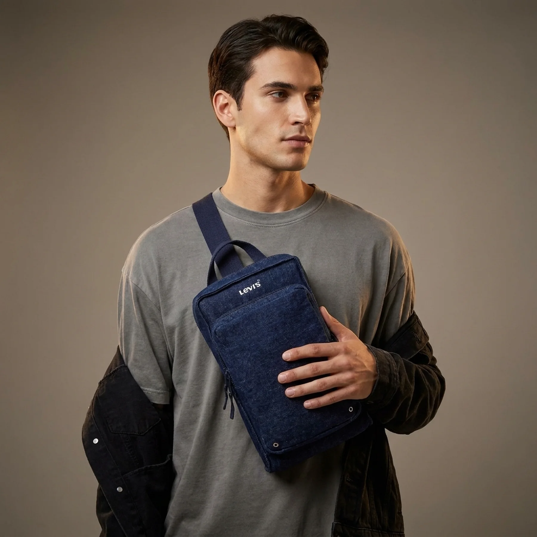 Сумка слинг Levi's 1159825071 (Синий One Size)
