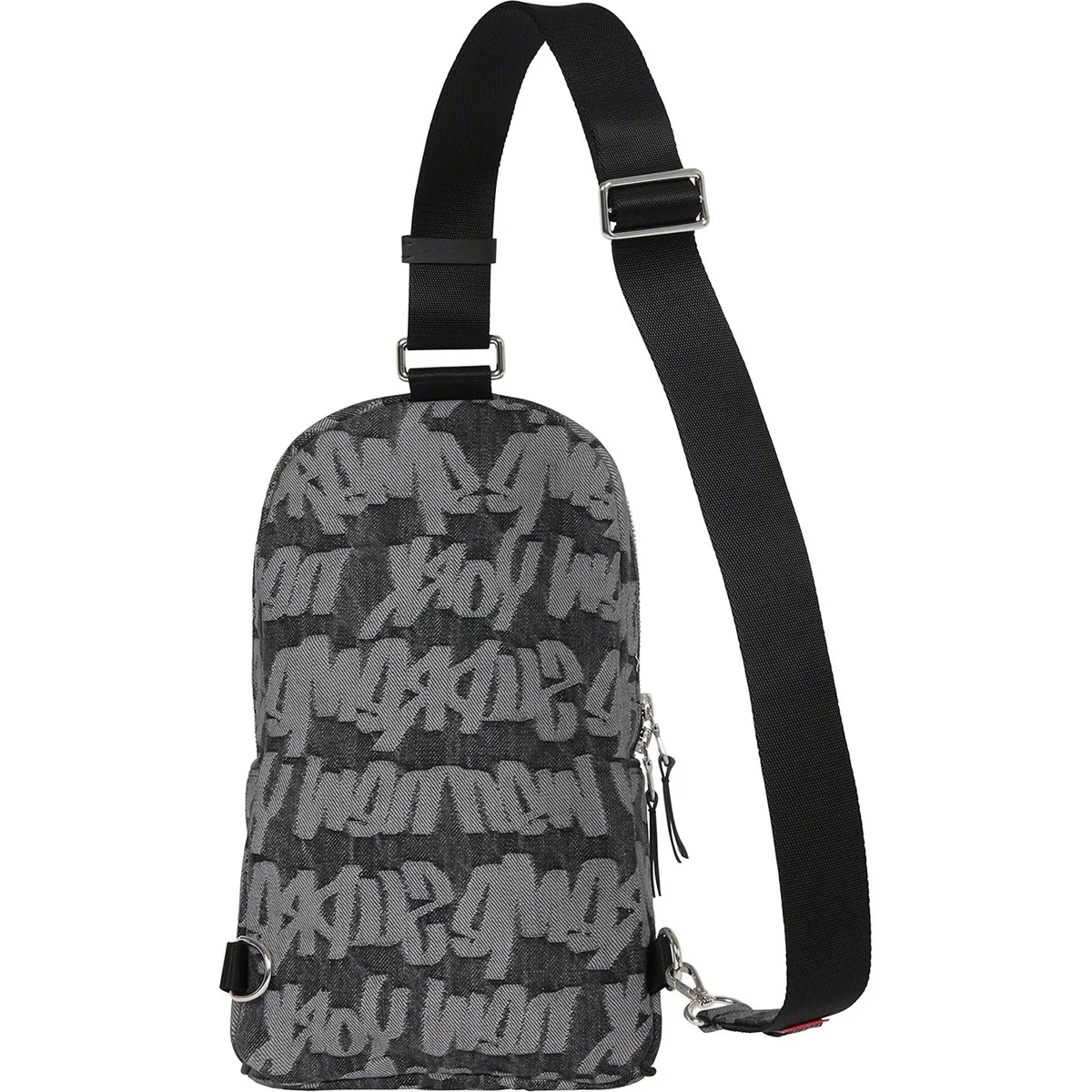 Сумка Supreme Fat Tip Jacquard Denim Sling Bag