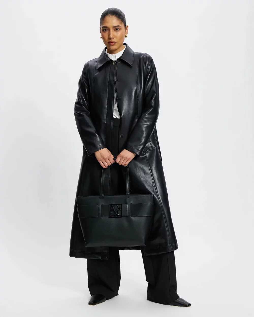 Сумка тоут жіноча Susie Armani Exchange 1159849927 Чорний