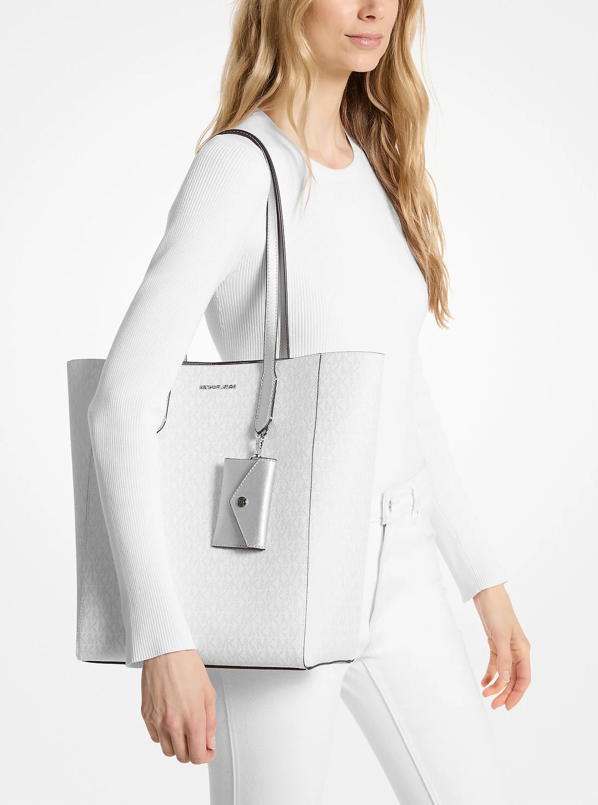 Сумка жіноча Michael Kors з гаманцем 1159832155 (Білий One size)