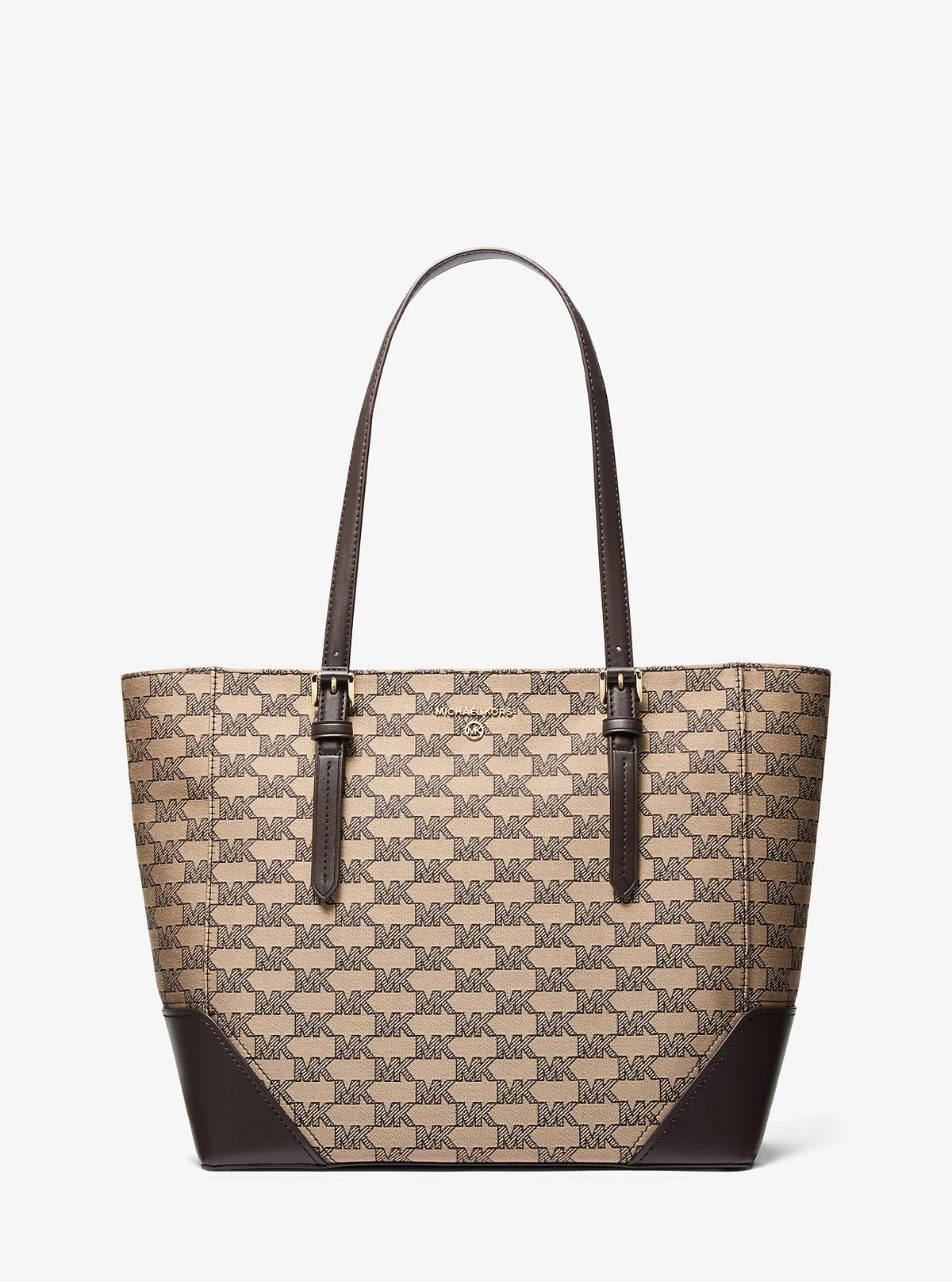 Сумка жіноча Michael Kors з принтом 1159818928 (Коричневий One size)