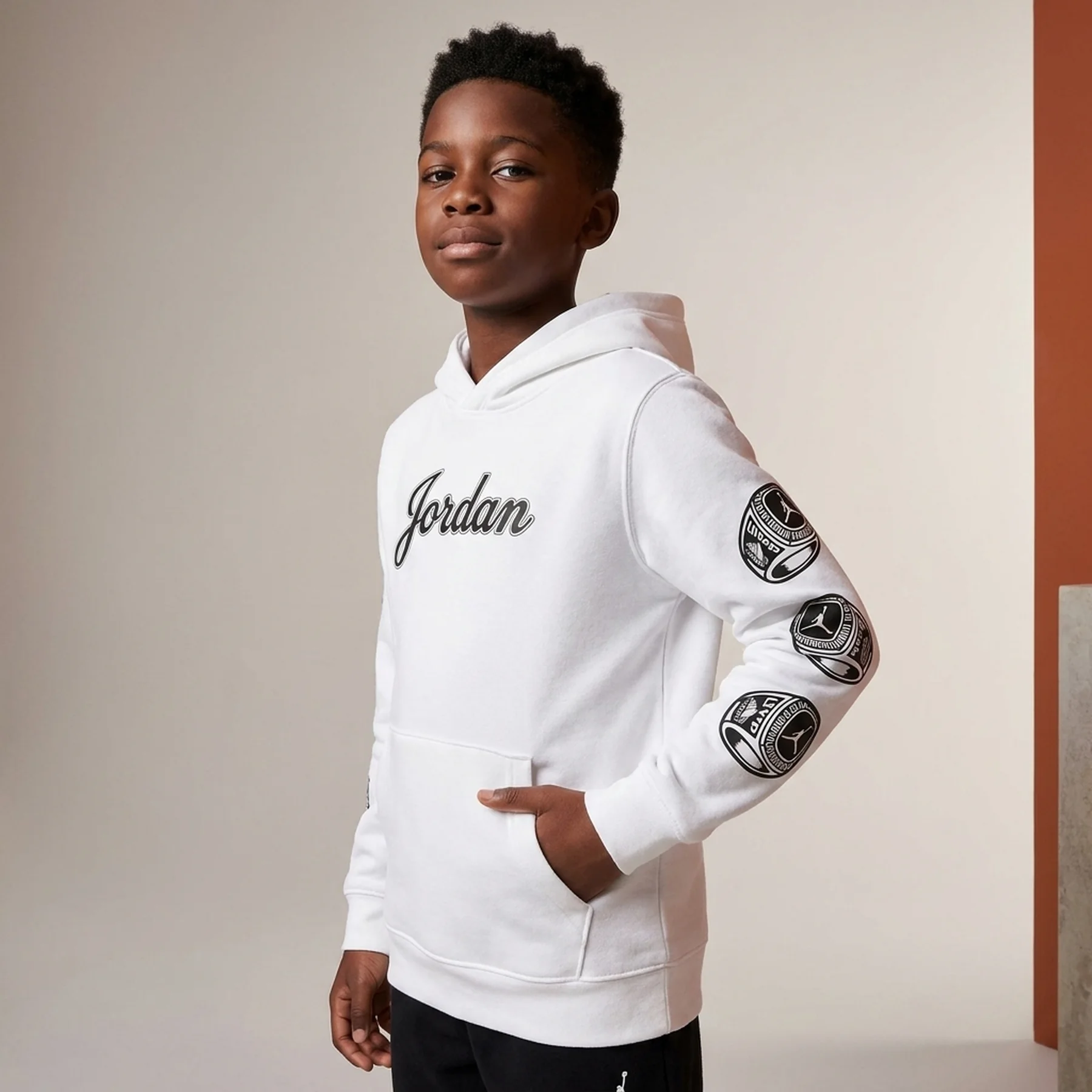 Светр дитячий Jordan Jdb Mj Mvp Flc White (95D607-782)
