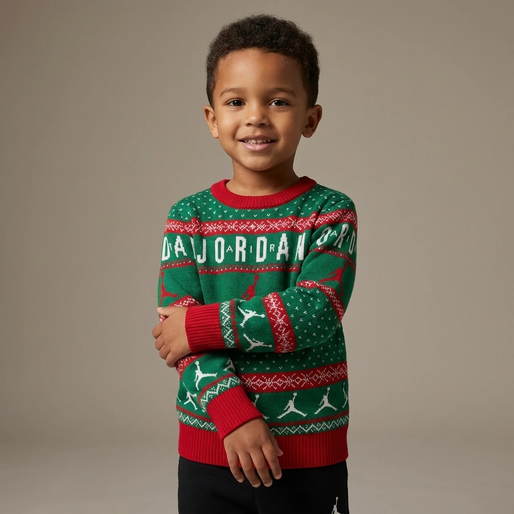 Светр дитячий Jordan Jumpman Holiday Crew (85A153-R78)