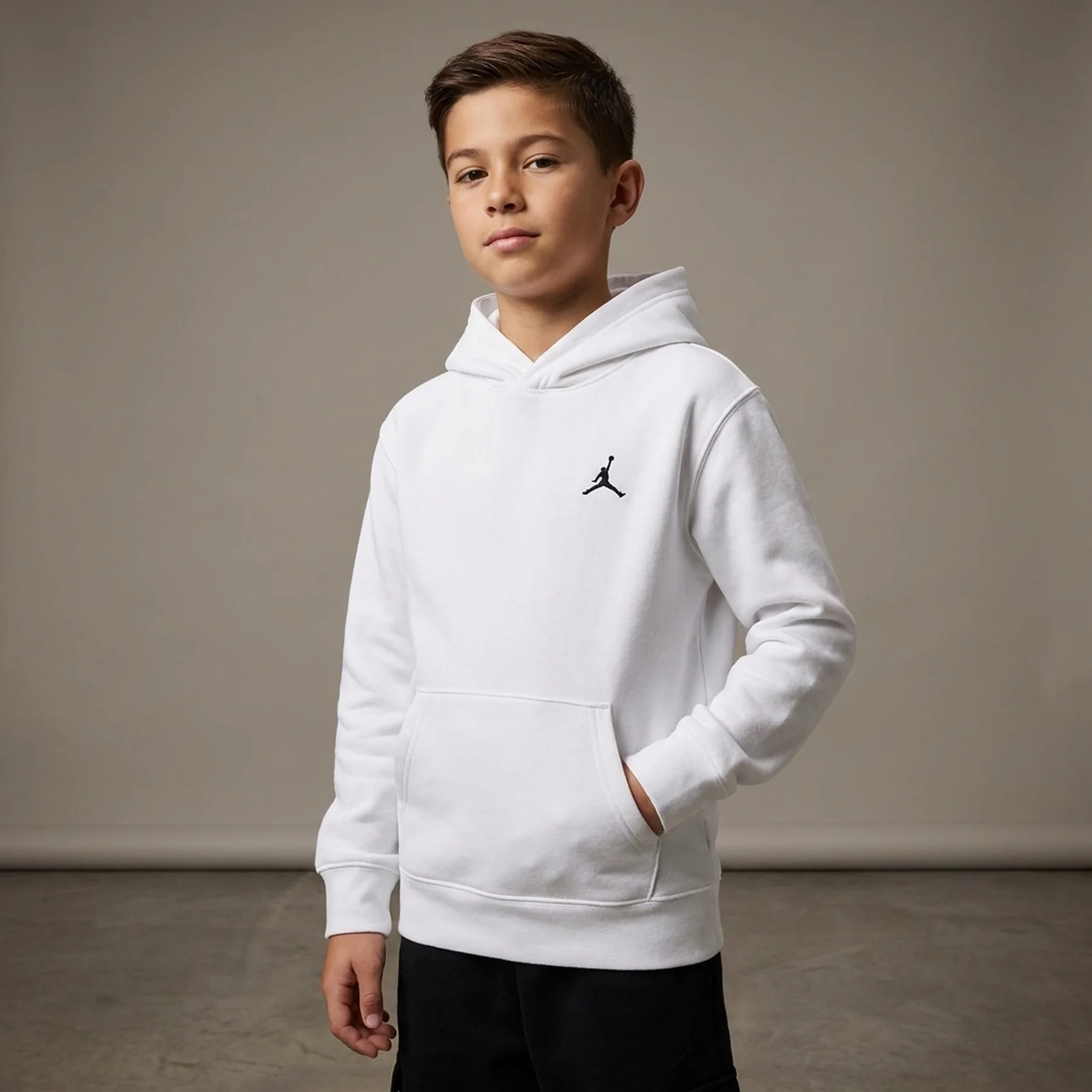 Светр дитячий Jordan Regular Fit White (95F121-001)