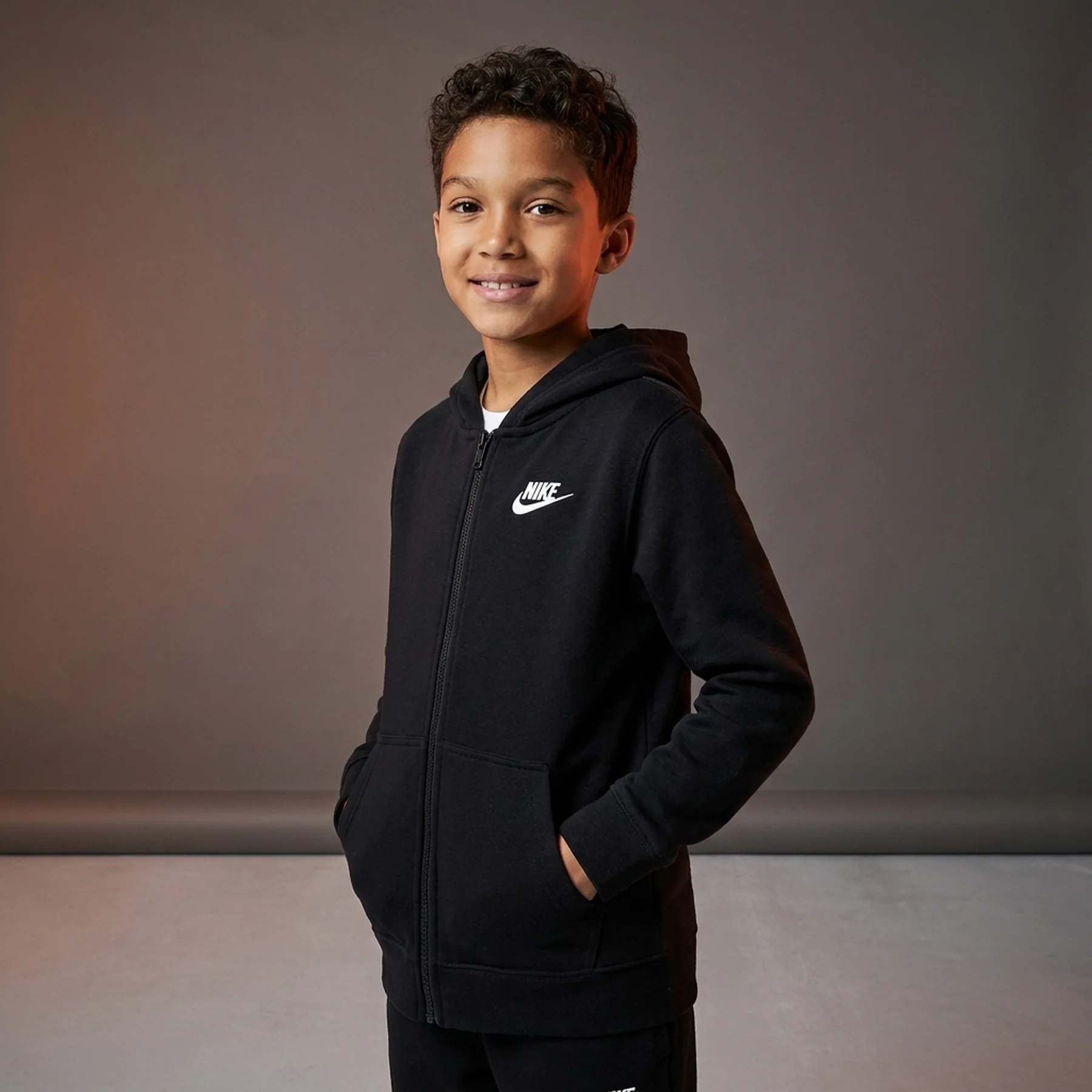 Светр дитячий Nike B Nsw Hoodie Fz Club (BV3699-010)