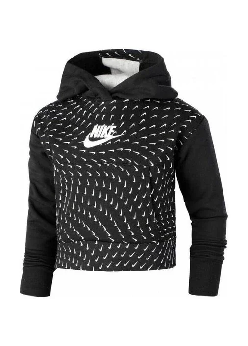 Светр дитячий Nike Big Kids (Girls) Printed Fleece Hoodie (DM8231-010)