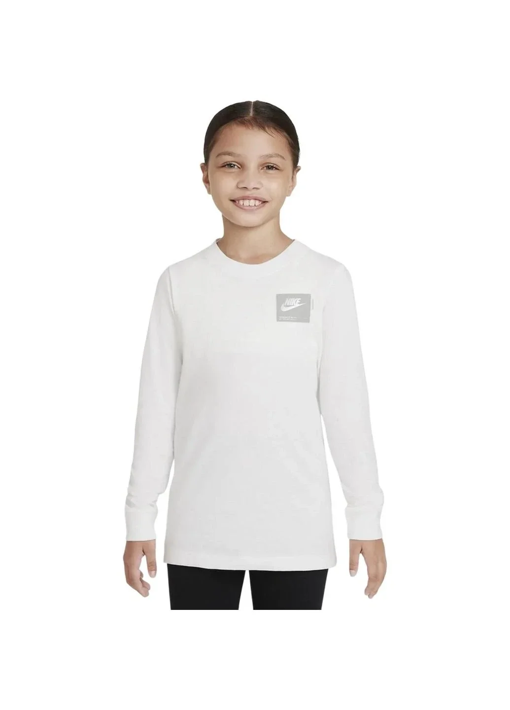 Светр дитячий Nike Big Kids Long-Sleeve T-Shirt (DM3456-100)