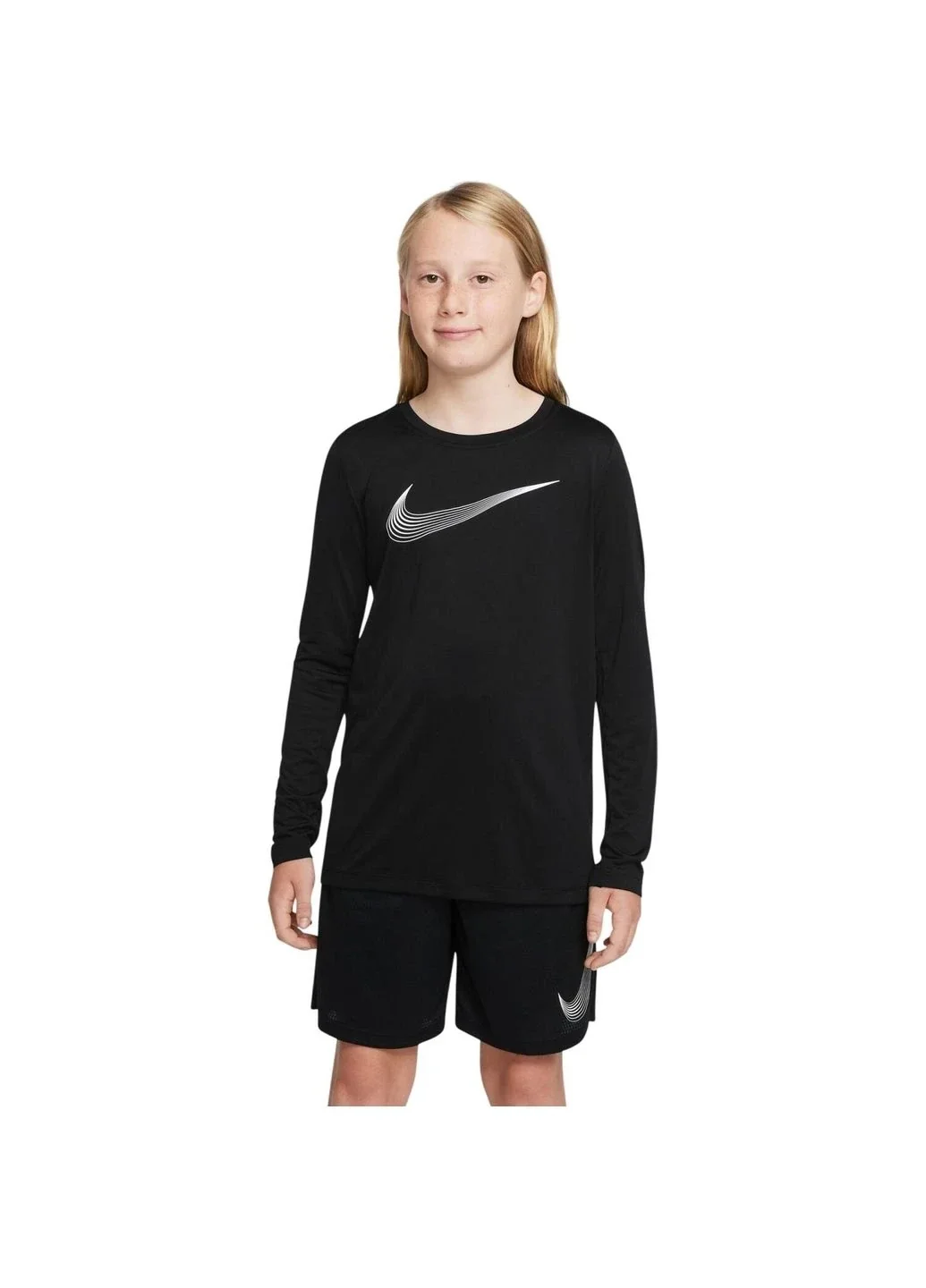 Светр дитячий Nike Dri-Fit Long Sleeve Training Top (DQ8811-010)