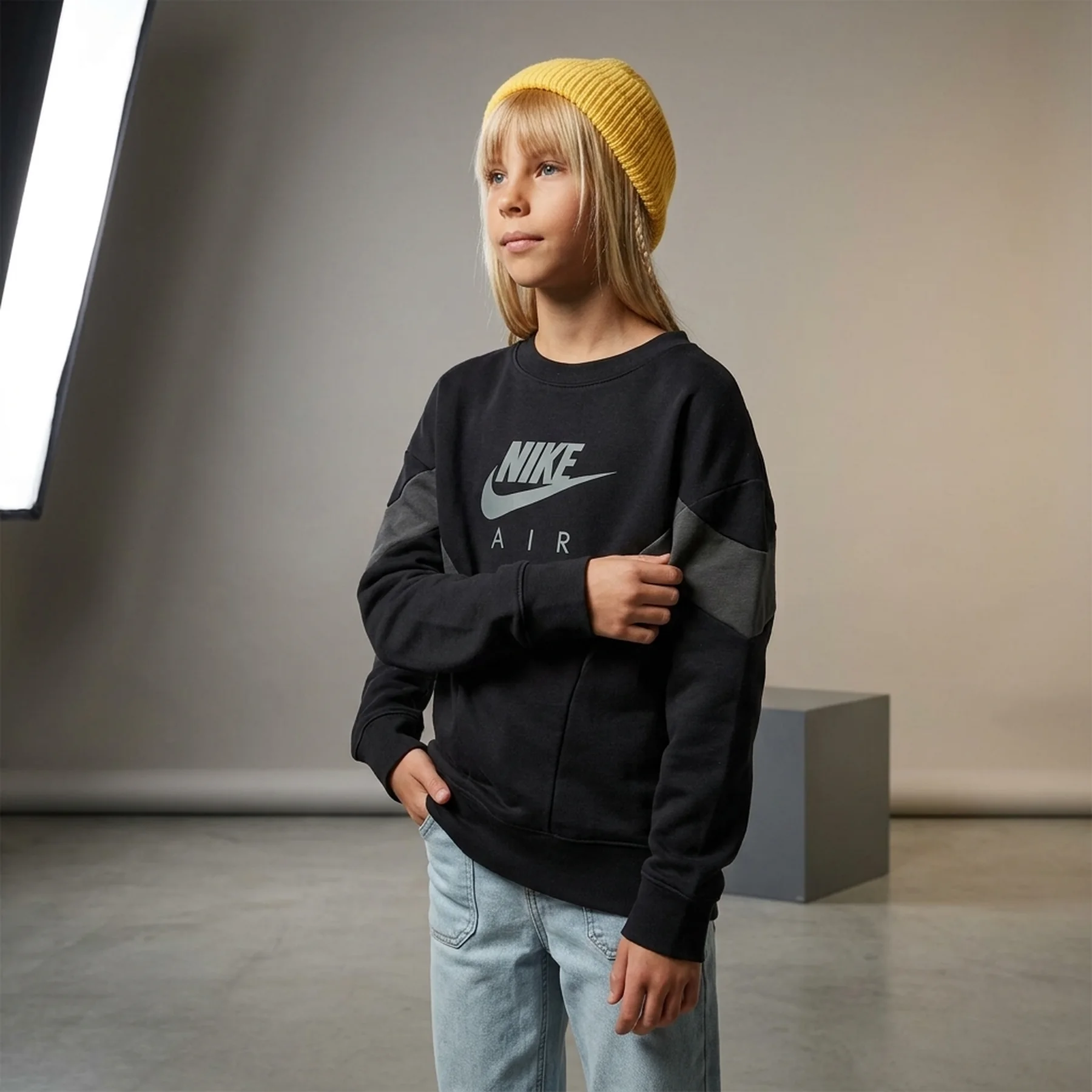 Светр дитячий Nike G Nsw Air Ft Bf Crew G (DD7135-010)