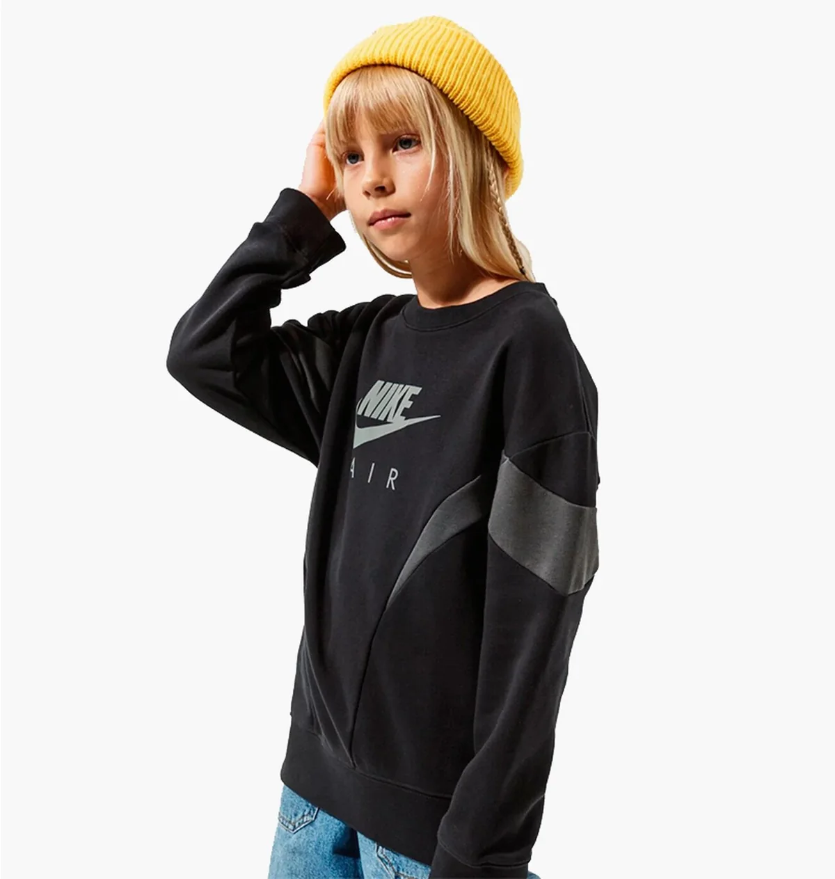 Светр дитячий Nike G Nsw Air Ft Bf Crew G (DD7135-010)