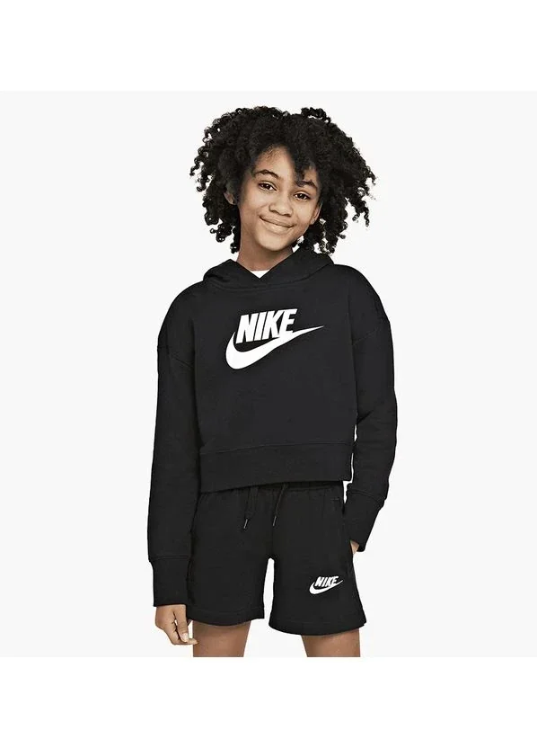 Светр дитячий Nike G Nsw Club Ft Crop Hoodie Hbr (DC7210-010)