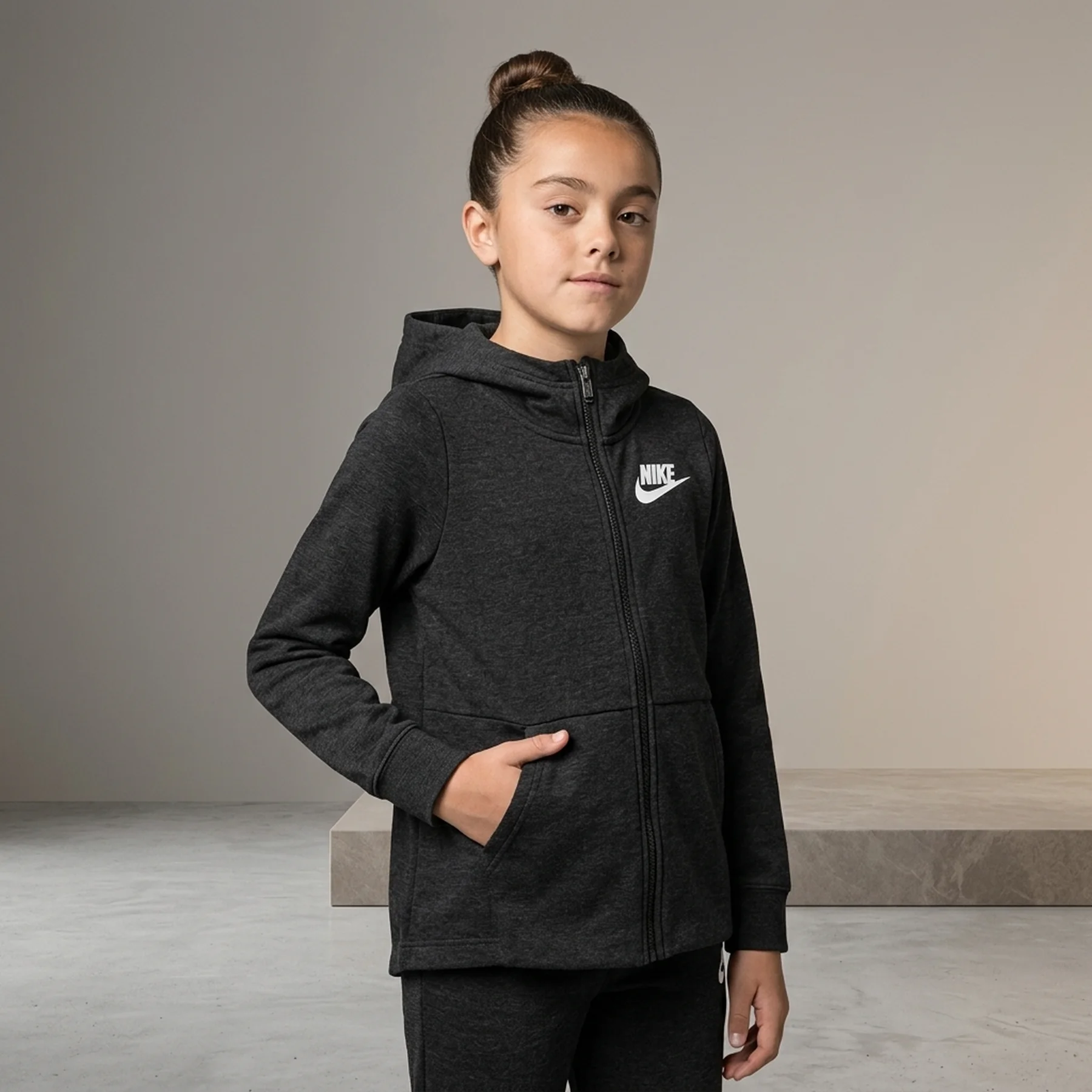 Светр дитячий Nike G Nsw Hoodie Fz Pe (939459-010)