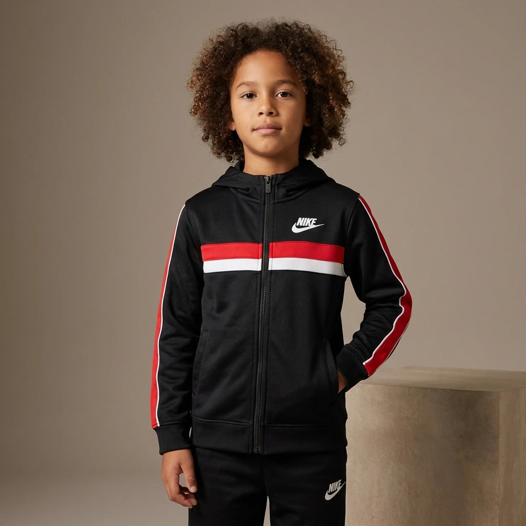 Светр дитячий Nike K Nsw Club+ Poly Fz Hoodie (FZ4906-010)