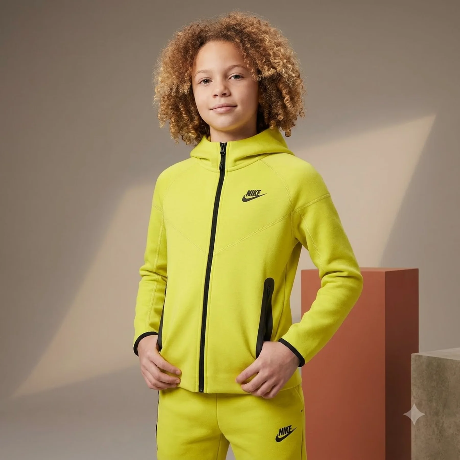 Светр дитячий Nike Nsw Club Flc Hd Yellow (FD3285-357)