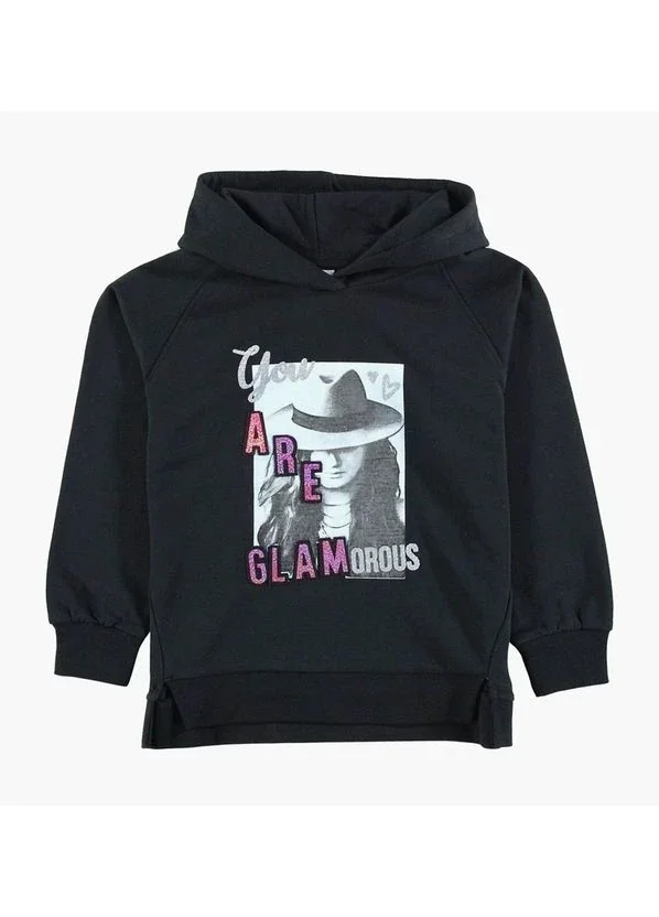 Светр дитячий Piazza Italia Hoodie (50741-BLACK)