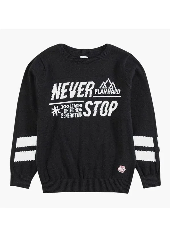 Светр дитячий Piazza Italia Sweater (70045-BLACK)