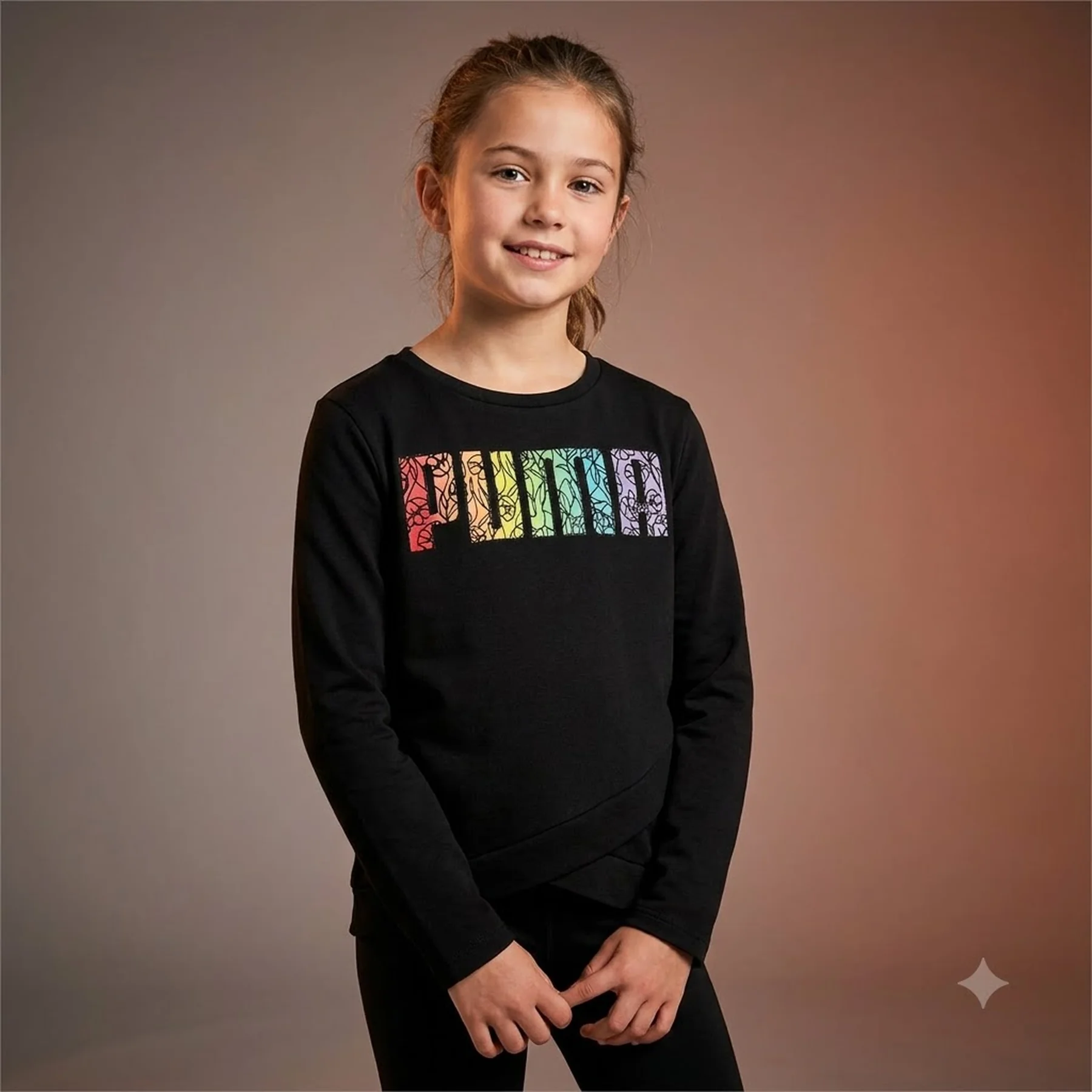 Светр дитячий Puma Long (857256-01)