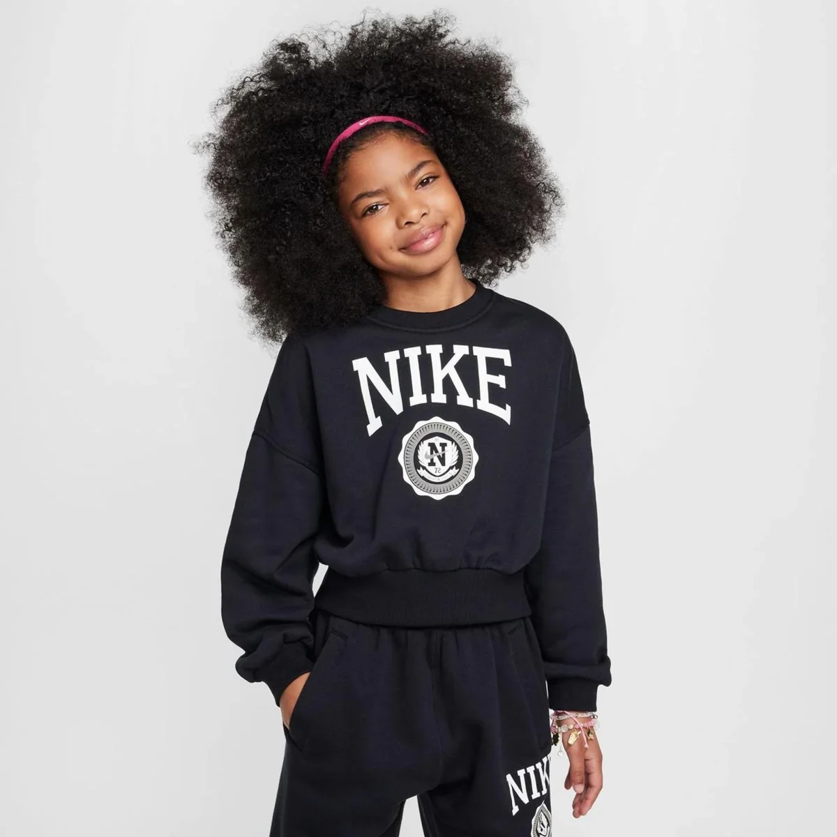 Светр підлітковий Nike French Terry Crew-Neck Sweatshirt (HJ3373-010)