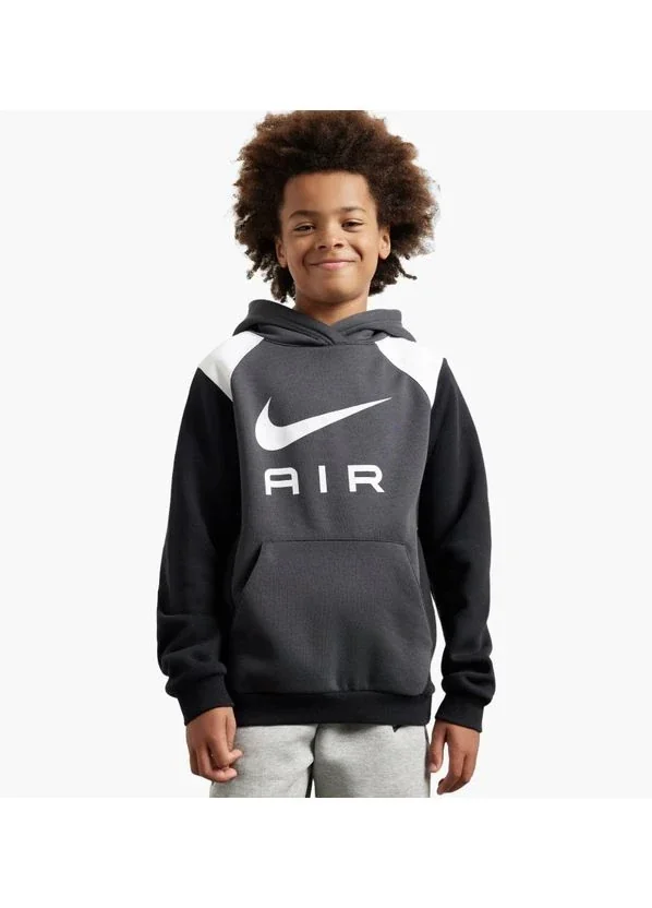 Спортивний костюм підлітковий Nike Air Po Black (FZ4955-060__FZ5004-010)