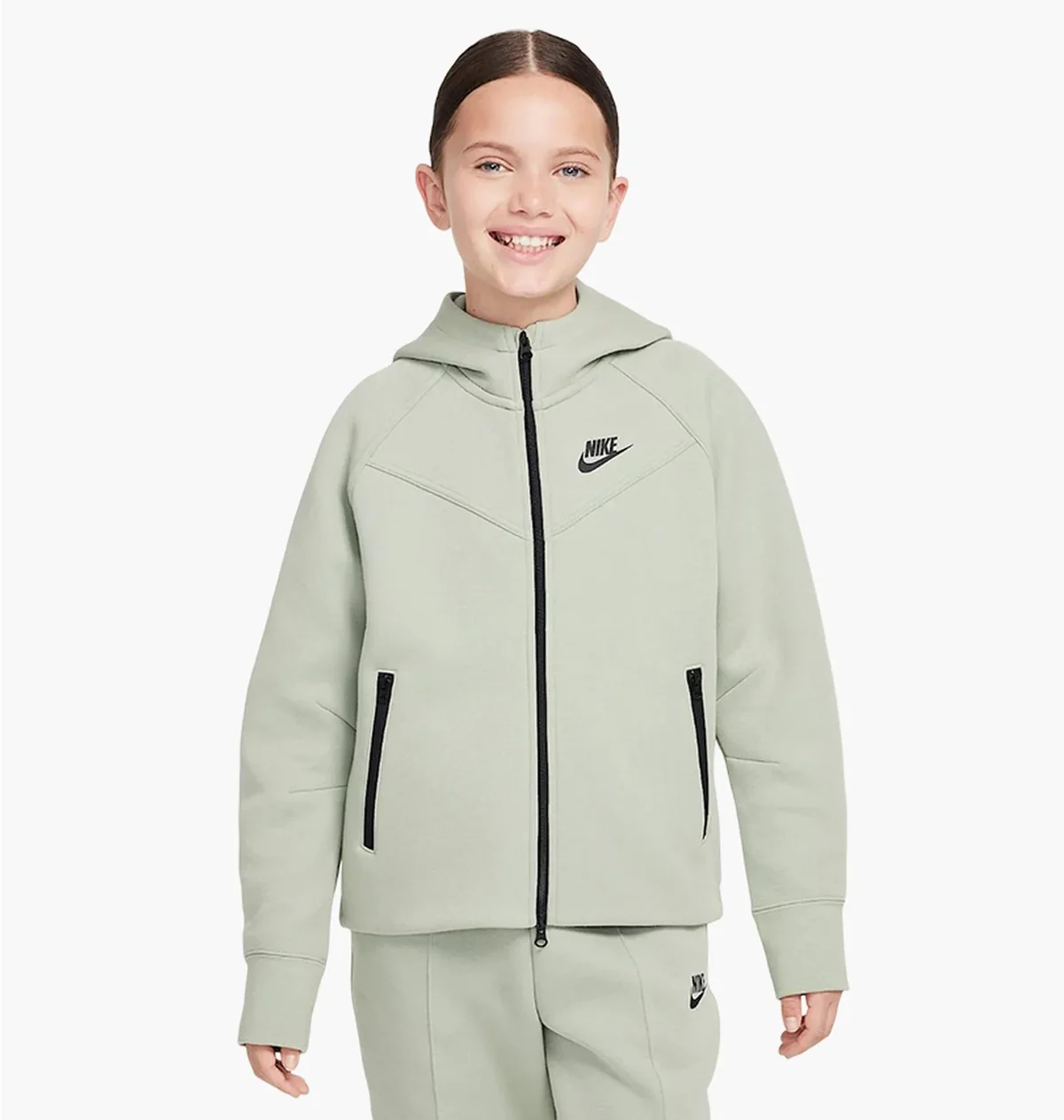 Светр підлітковий Nike Nsw Tech Fleece Hd Fz Ls (FD2979-370)