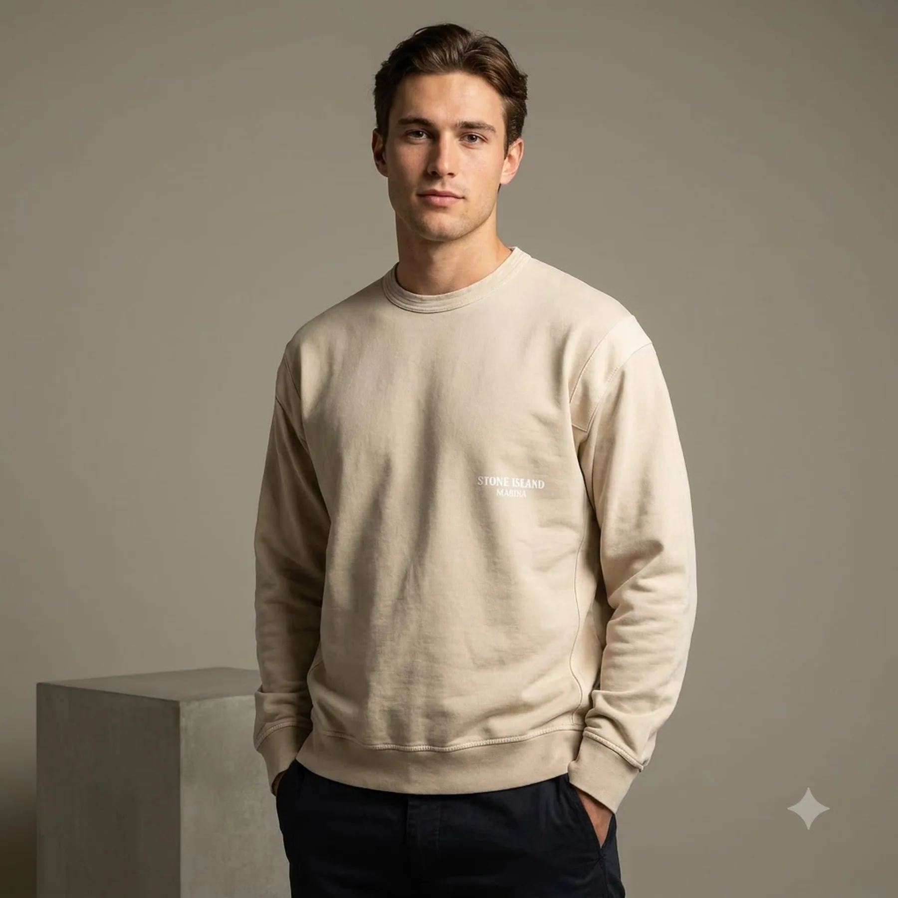 Светр Stone Island Beige