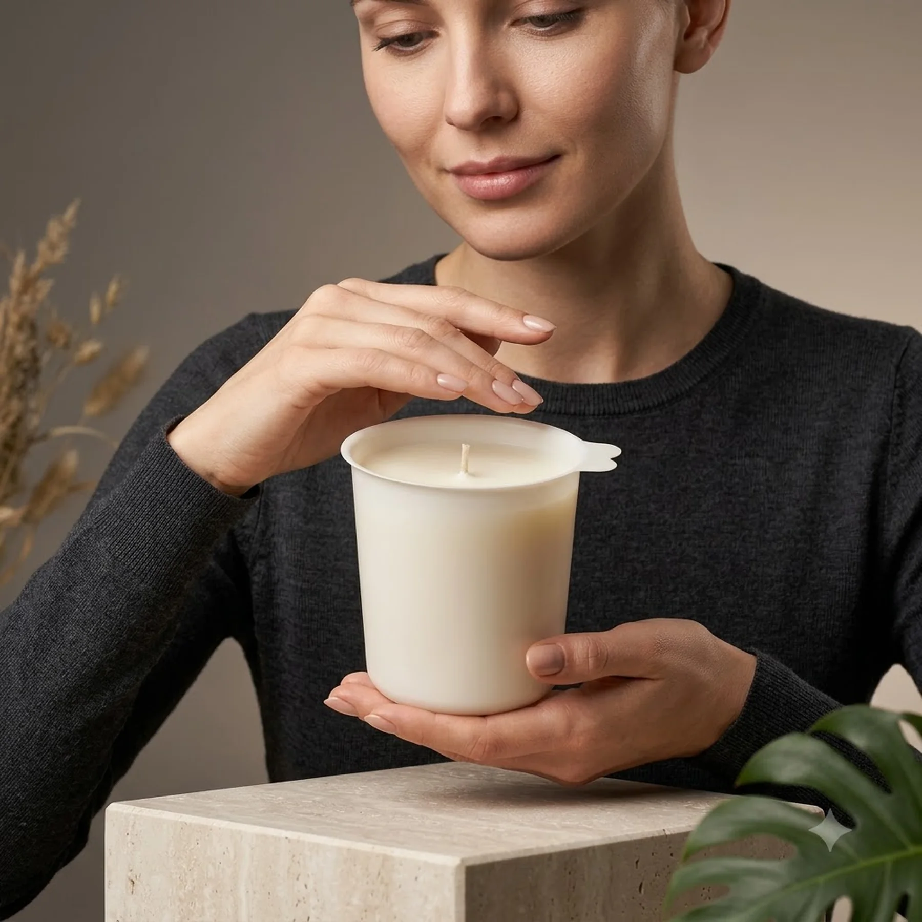 Свеча парфюмированная для женщин Ynepsie Jardin Defendu 180 г Refill