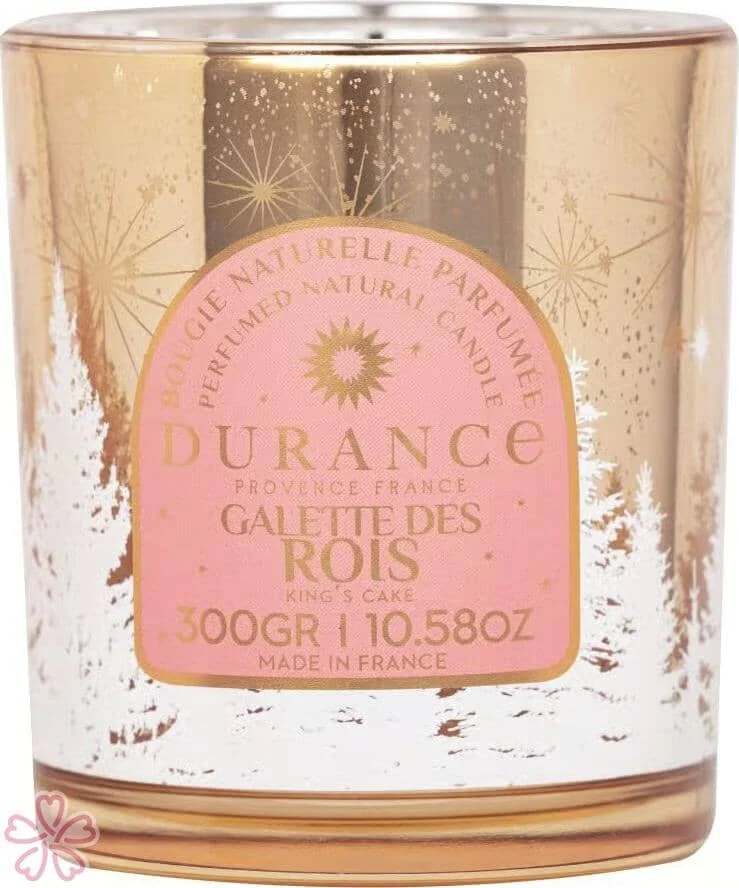 Свеча парфюмированная Durance Candle Wooden Wick 300 г Королівський торт