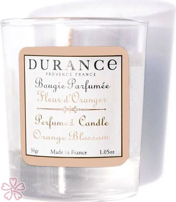 Свеча парфюмированная Durance Mini Perfumed Candle 30 г Апельсиновий цвіт