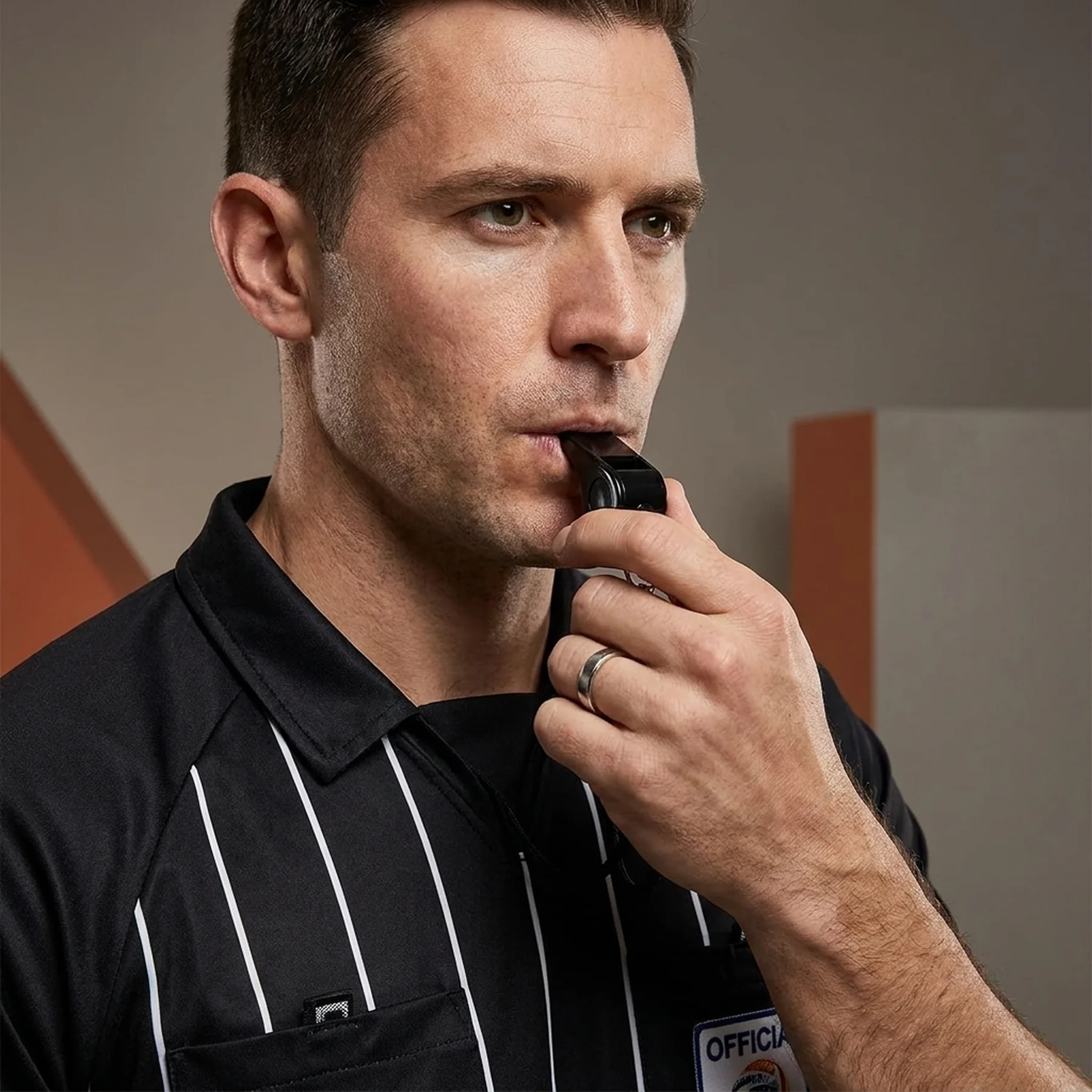 Свисток Select Referee Whistle Plastic чорний Уні L