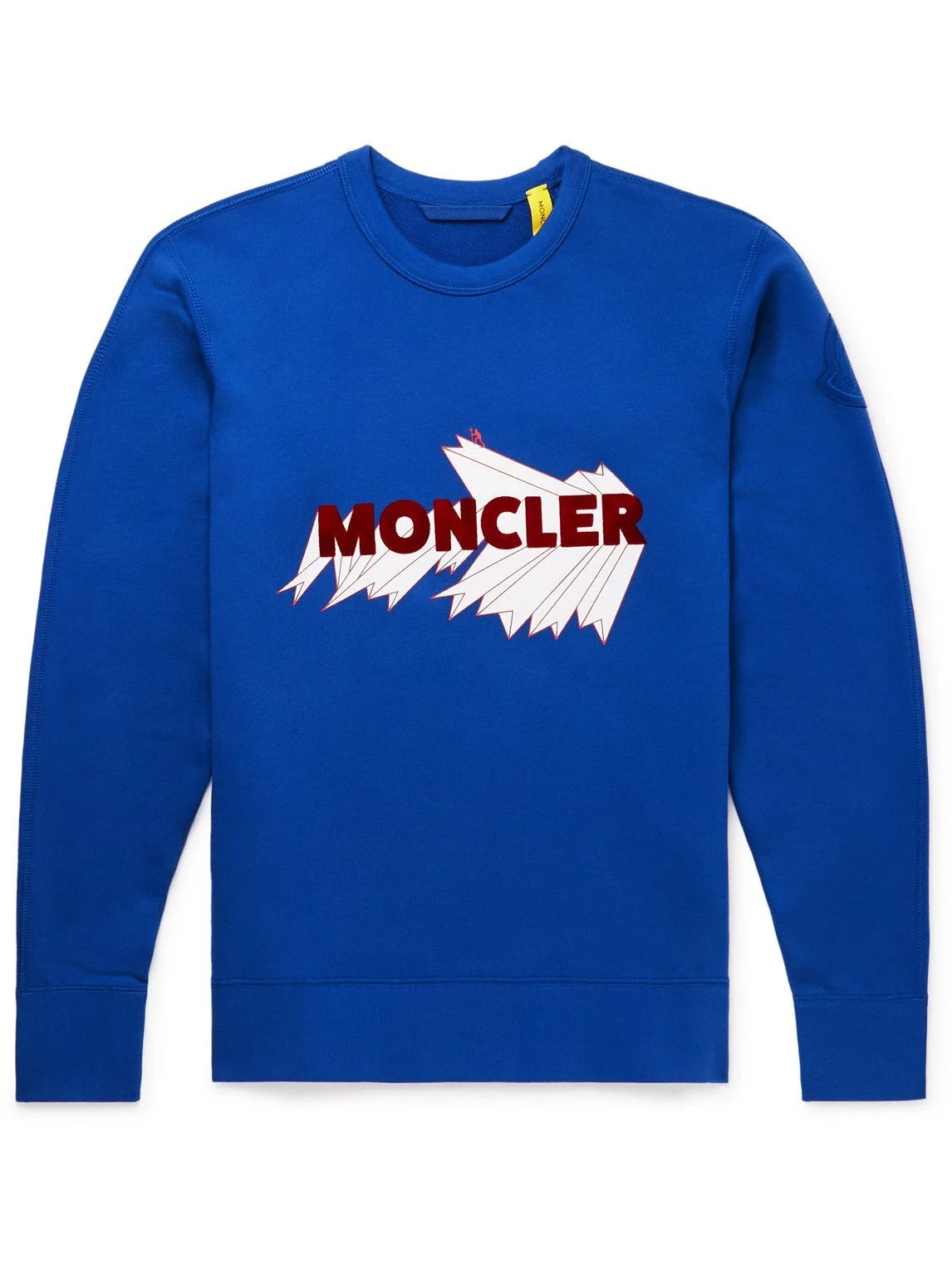 Світшот чоловічий Moncler Graphic Logo Sweatshirt Blue
