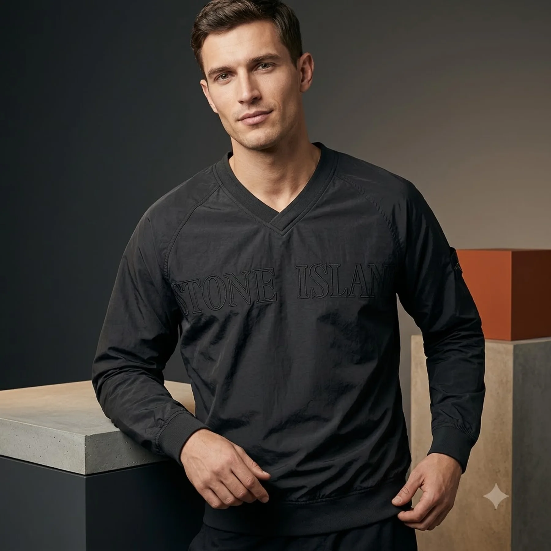 Світшот чоловічий Stone Island Sweatshirt Black
