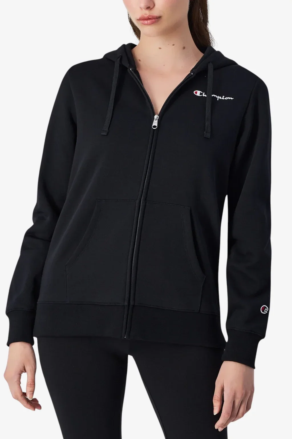 Світшот FULL ZIP HOODIE SWEATSHIRT 117677-KK001 Champion L Чорний
