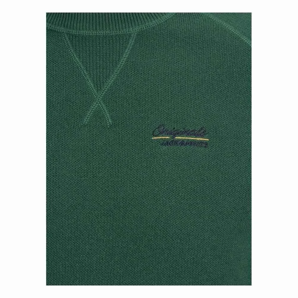 Світшот JORJOES KNIT CREW NECK 12175774 Trekking Green Jack & Jones M Зелений