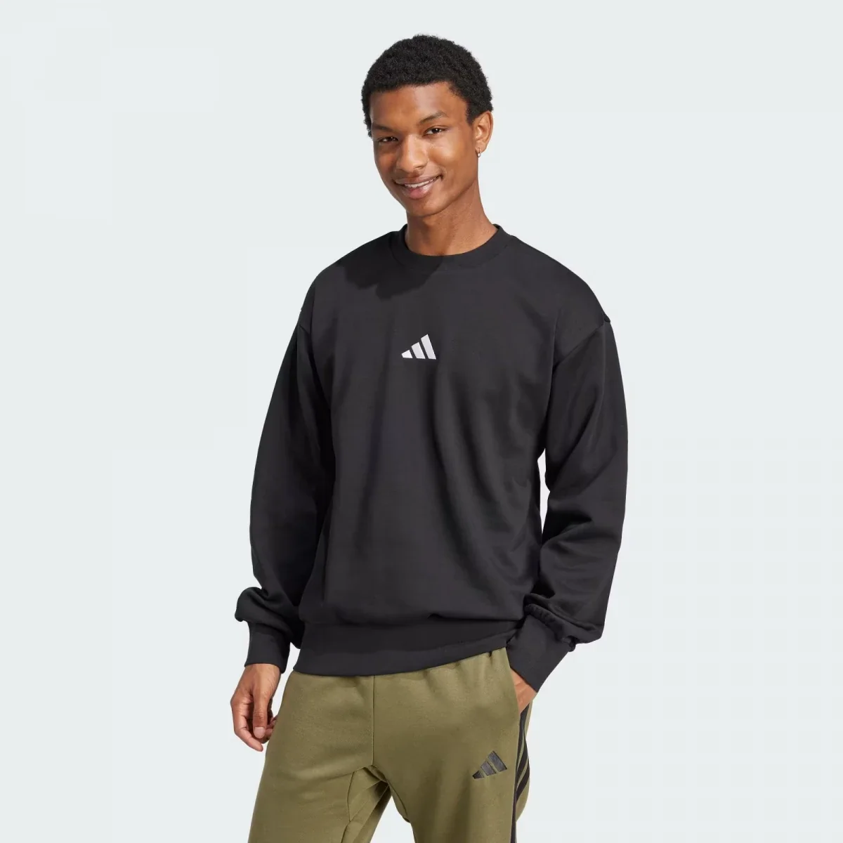 Світшот M FEELCOZY SWT JE3794 Adidas L Чорний