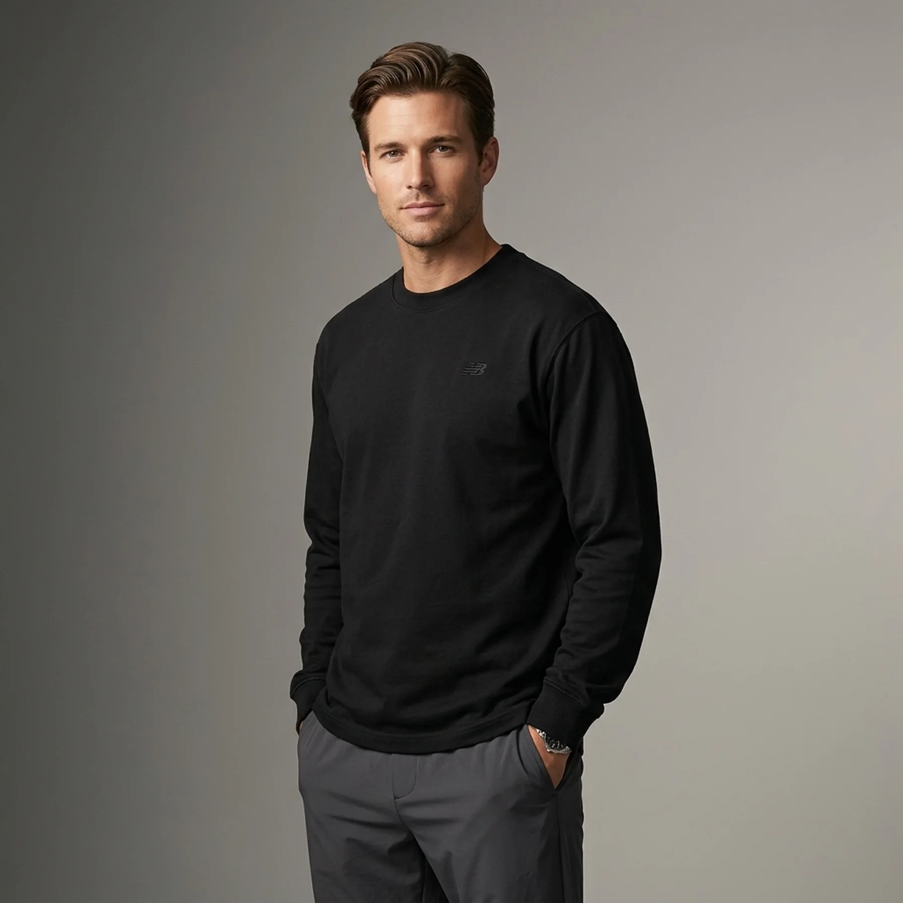 Світшот New Balance Men's Athletics Cotton Long Sleeve