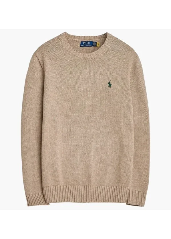 Світшот Polo Ralph Lauren Cotton Crew Neck Sweater Bronze Melange