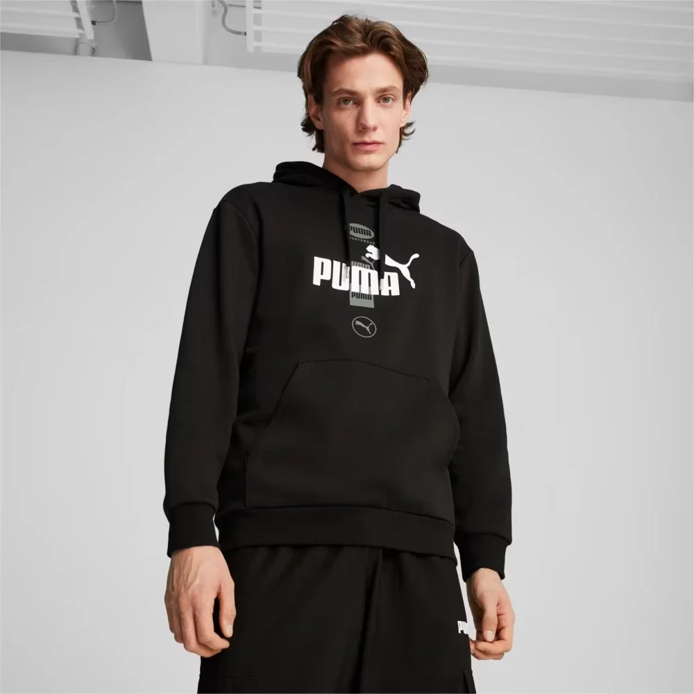 Світшот PUMA POWER Graphic Hoodie 68174101 Puma XS Чорний